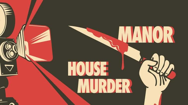 Virtual conference ideas - manor house murder